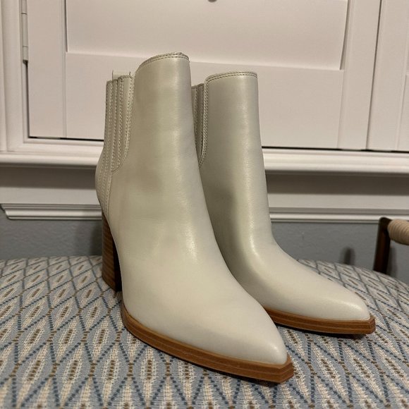 Marc Fisher Shoes - Marc Fisher LTD Ivory Oshay Pointed Toe Bootie - NEVER WORN - NEW OUT OF BOX